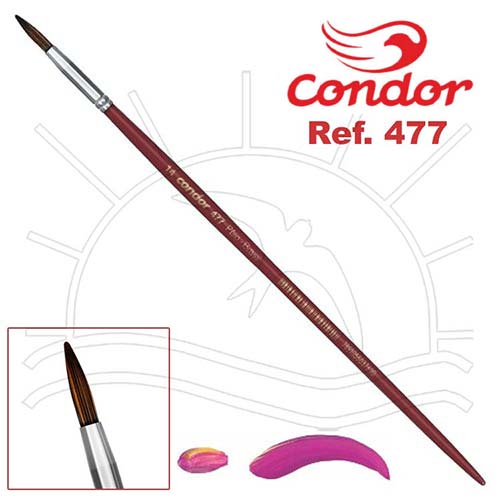 Pincel Condor 477 - Redondo