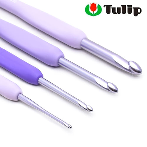 Agulha para Crochê Tulip ETIMO Murasaki Lilás