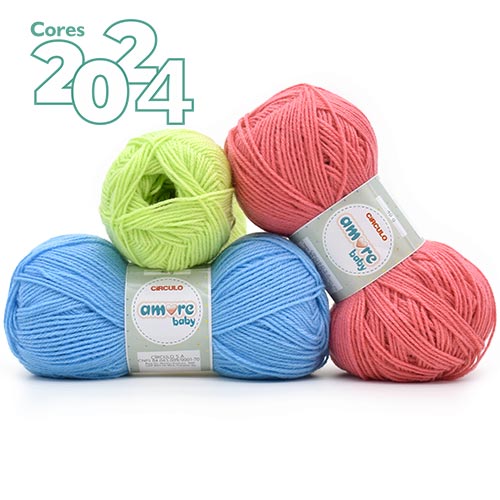 Fio Amore Baby 40g - Cores 2024