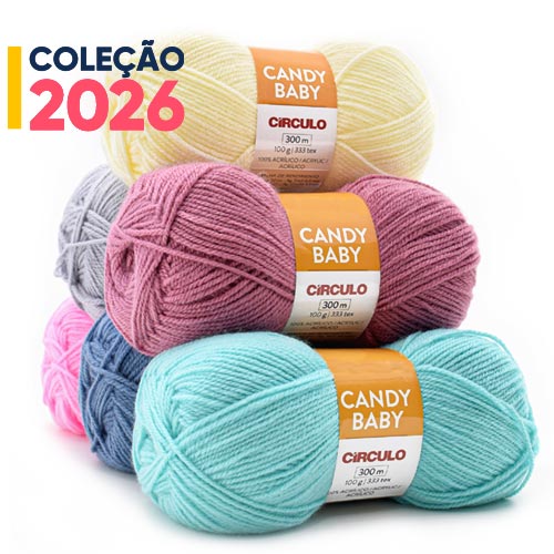Fio Candy Baby Círculo 100g