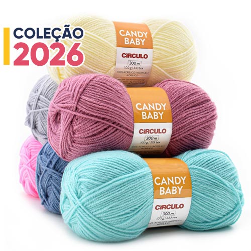 Fio Candy Baby Círculo 100g