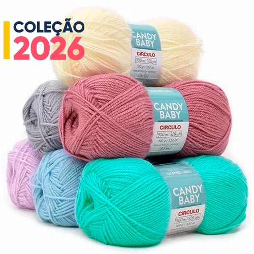 Fio Candy Baby Círculo 100g