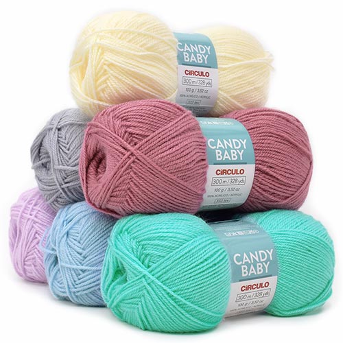 Fio Candy Baby Círculo 100g