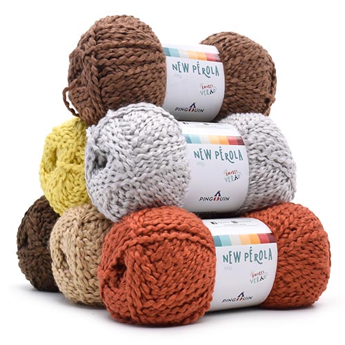 Fio New Pérola Pingouin 100g - Coleção Amores de Verão