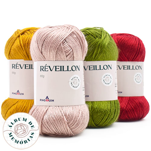 Fio Réveillon Pingouin 100g - Coleção Álbum de Memórias