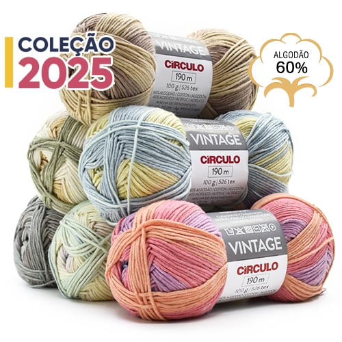 Fio Vintage Círculo 100g