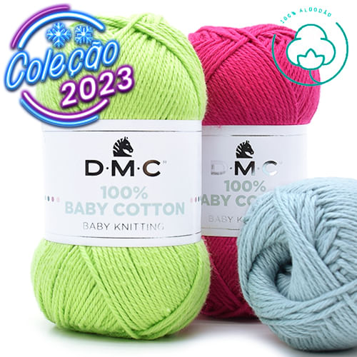 Fio Baby Cotton DMC 50g - 100% Algodão