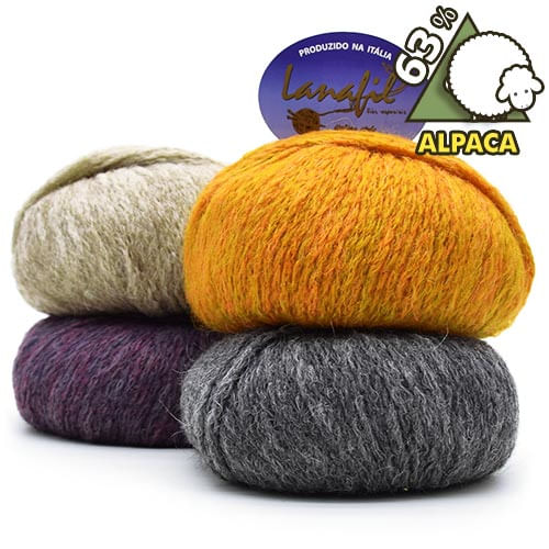 Fio Catena Ribes 50g - Lã Alpaca e Poliamida
