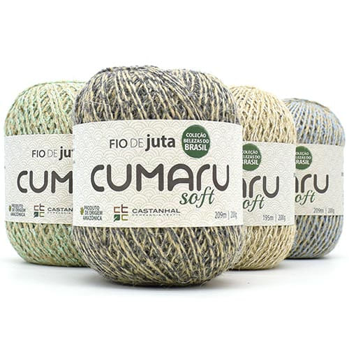 Fio de Juta Cumaru Soft 200g - 209 Metros