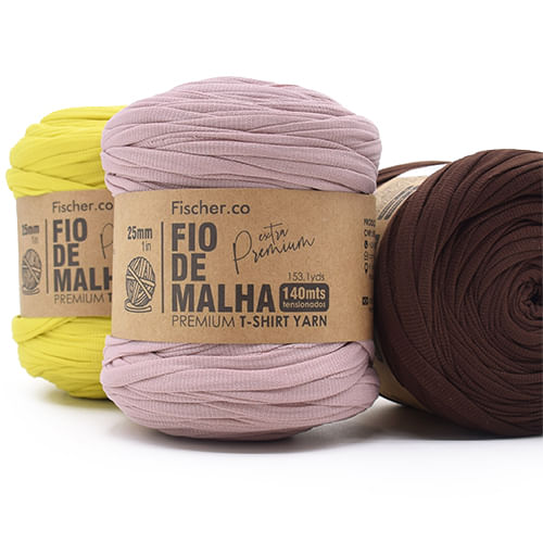 Fio de Malha Premium Fischer Cores 2026 - 140 Metros