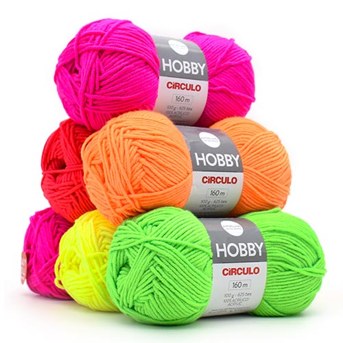 Fio Hobby Neon Círculo 100g