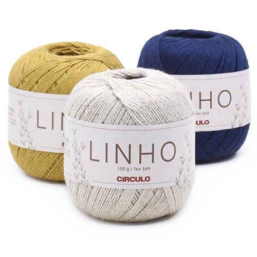 Linha Linho Círculo 100g