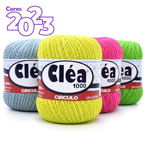 Linha Cléa 1000 - Cores 2023