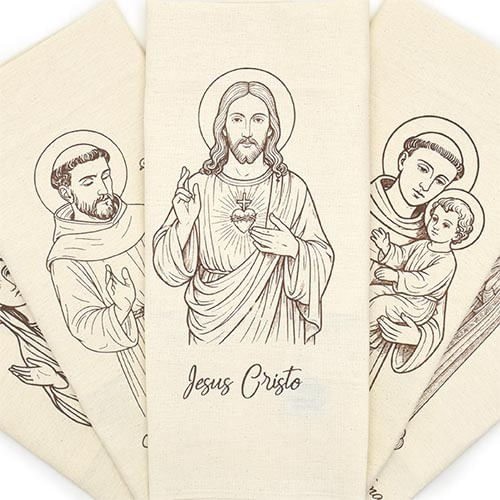 Pano de Prato Rústico Santos Estilotex - 45 X 72cm