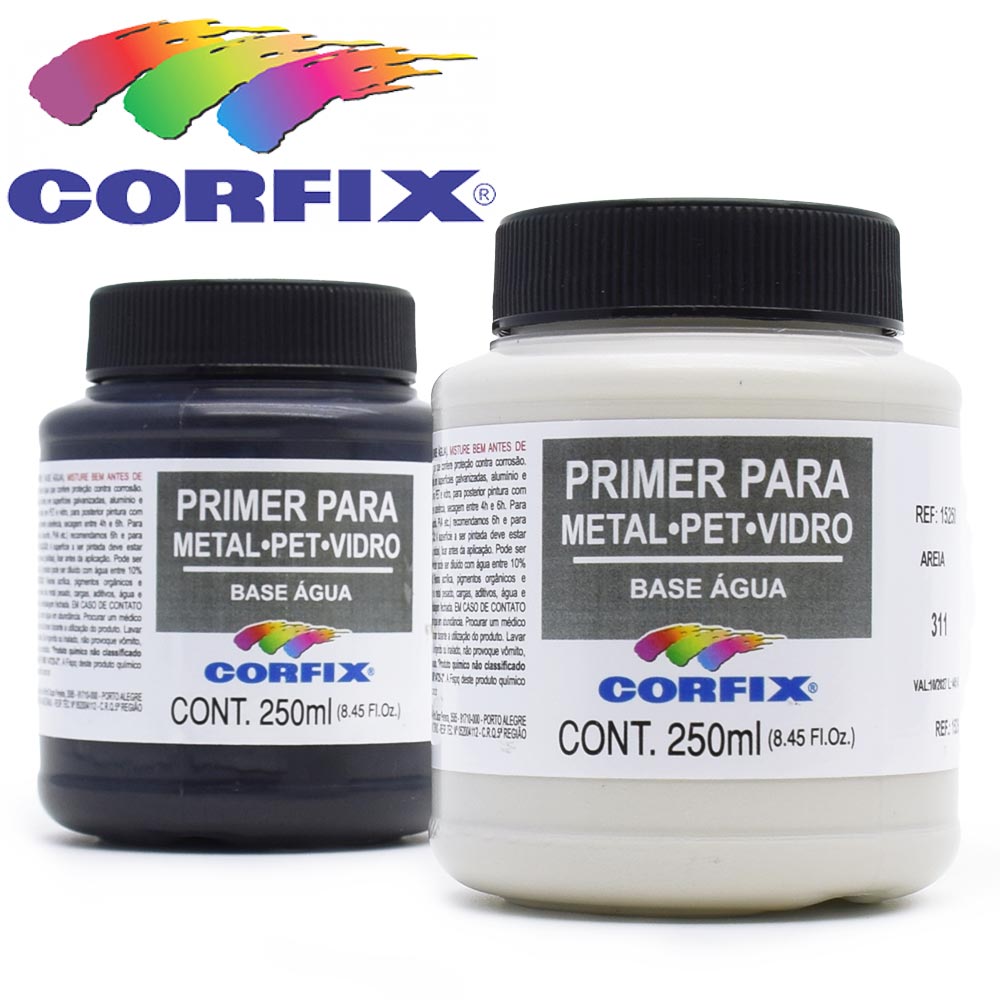 Primer para Metal Colorido Corfix - 250ml