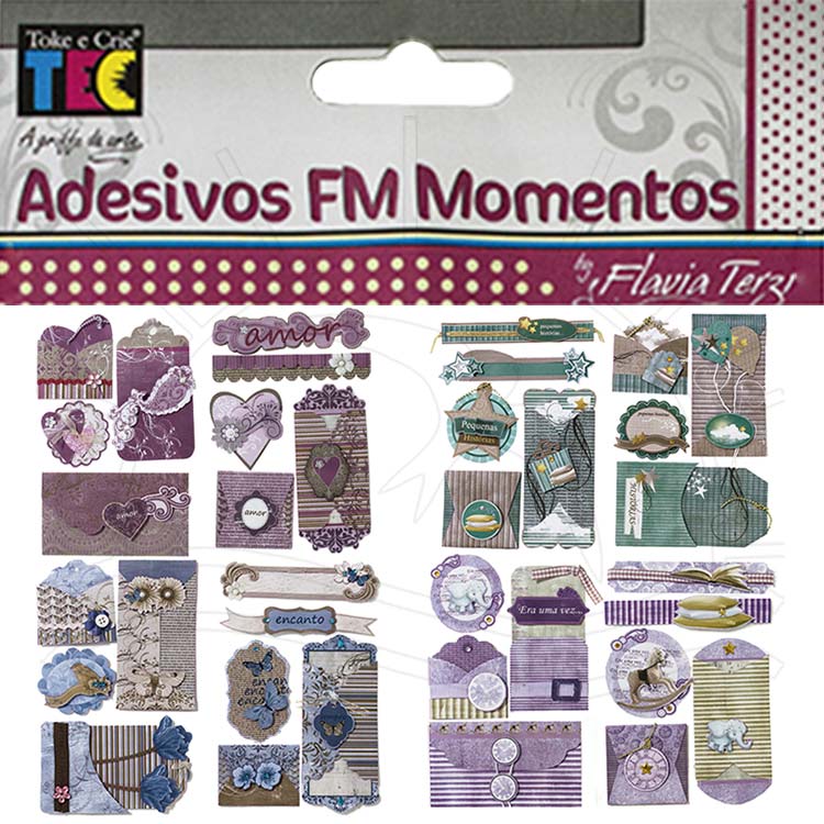 Adesivo FM Momentos - Flávia Terzi