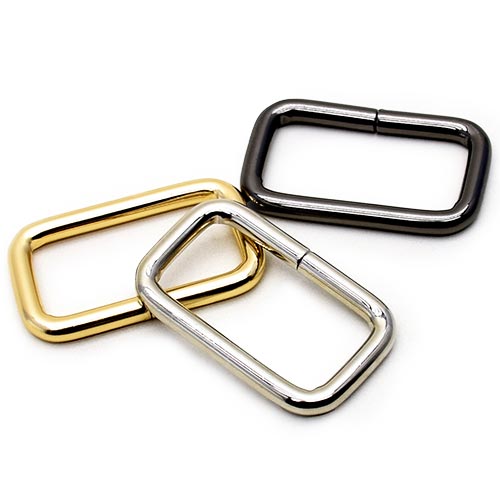 Argola Retangular Círculo 38mm - 6 Unidades