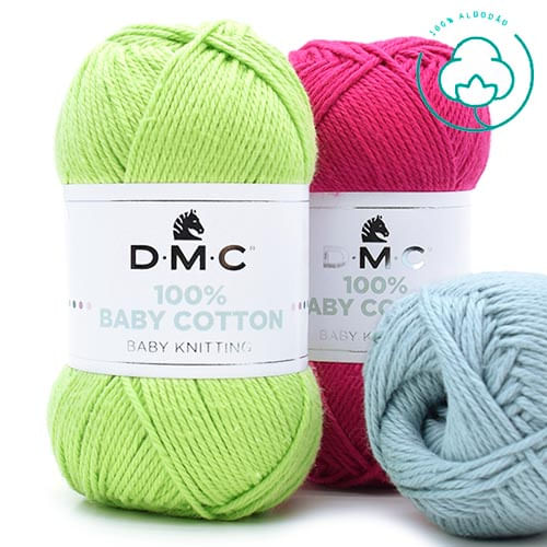 Fio Baby Cotton DMC 50g - 100% Algodão