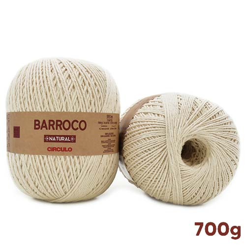 Barbante Barroco Natural 700g