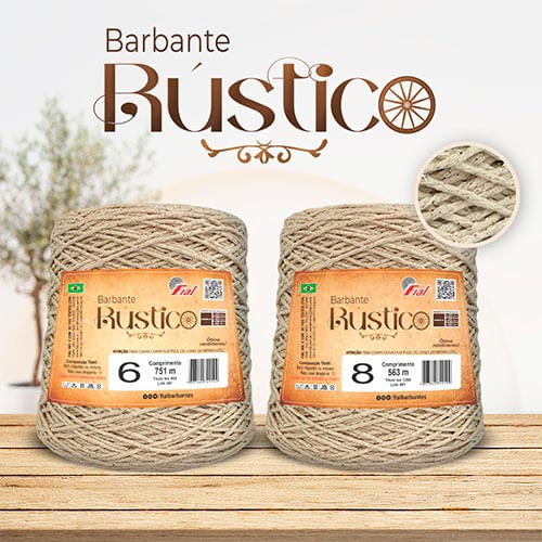 Barbante Rústico Fial 700g