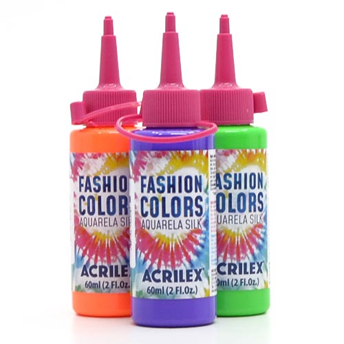 Tinta Fashion Colors Aquarela Silk Fluorescente 60ml