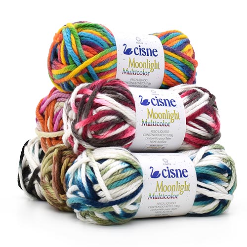 Fio Cisne Moonlight Multicolor 100g