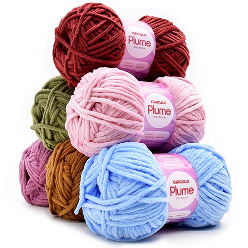 Fio Plume Círculo 100g