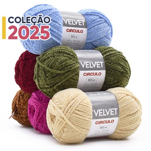 Fio Velvet Círculo 100g