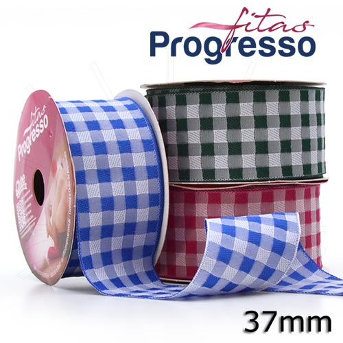 Fita Xadrez Progresso 37mm - 10 Metros