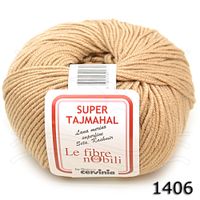 Fio Super Tajmahal 50g - Lã Merino, Seda e Cashmere 1406