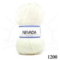 Fio Nevada Cervínia 50g - Lã Natural e Acrílico 1200