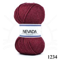 Fio Nevada Cervínia 50g - Lã Natural e Acrílico 1234