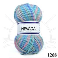 Fio Nevada Cervínia 50g - Lã Natural e Acrílico 1268