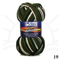 Fio Cisne Rendidora Multicolor 100g 19