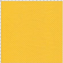 Tecido Estampado Para Patchwork - Composê Poá Amarelo Cor 1608 (0,50X1,40)