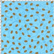 Tecido Estampado para Patchwork - DB051 Coffee Beans Cor 01 (0,50x1,40)