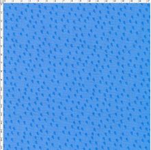 Tecido Estampado para Patchwork - DB112 Rain - Blue C01 (0,50x1,40)