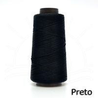 Linha Baby Soft Fina 500m Preto