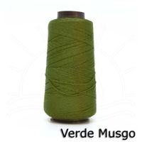 Linha Rayontex Grossa 500m Verde musgo