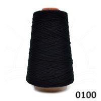 Linha Brisa Pingouin Cone 250g 0100 preto
