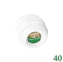 Linha Mercer Crochet 40 - Branca