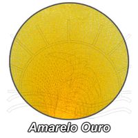 Meia de Seda Lisa para Artesanato Amarelo ouro