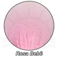 Meia de Seda Lisa para Artesanato Rosa bebê
