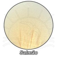 Meia de Seda Lisa para Artesanato Salmão