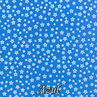 Placa de EVA Cores Estrelas Azul