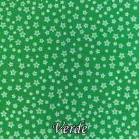 Placa de EVA Cores Estrelas Verde