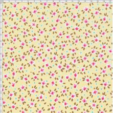 Tecido Estampado para Patchwork - 10030 Mini Floral Amarelo Cor 01 (0,50x1,40)