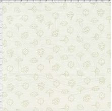 Tecido Estampado para Patchwork - 10055 Flanela Coruja Folha Cor 01 (0,50x1,40)