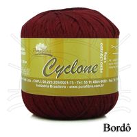 Linha Cyclone Purafibra 100g - 100% Viscose 050 - bordô