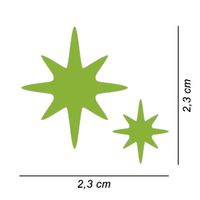 Furador Premium Artesanal Toke e Crie - Jumbo Duas estrelas